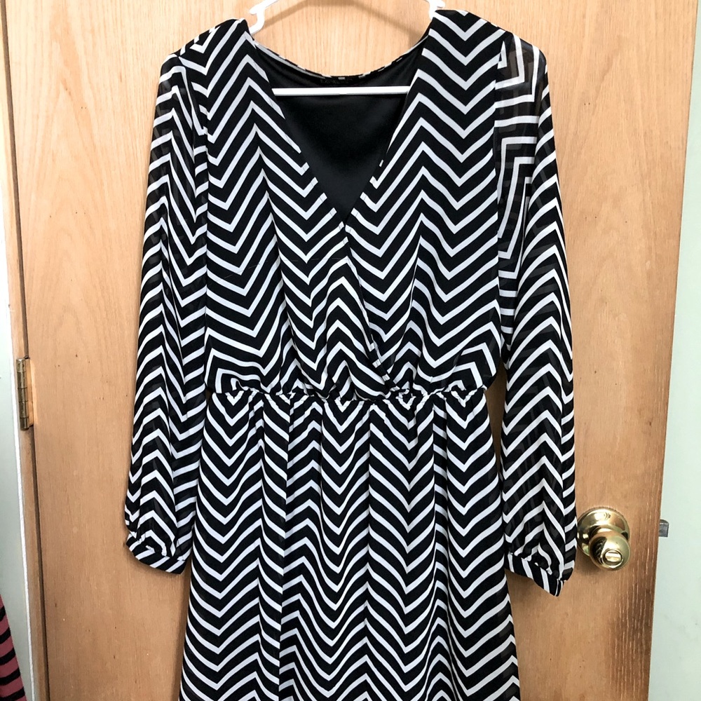 Chevron Express dress